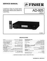 Fisher AD-925 - Schematic